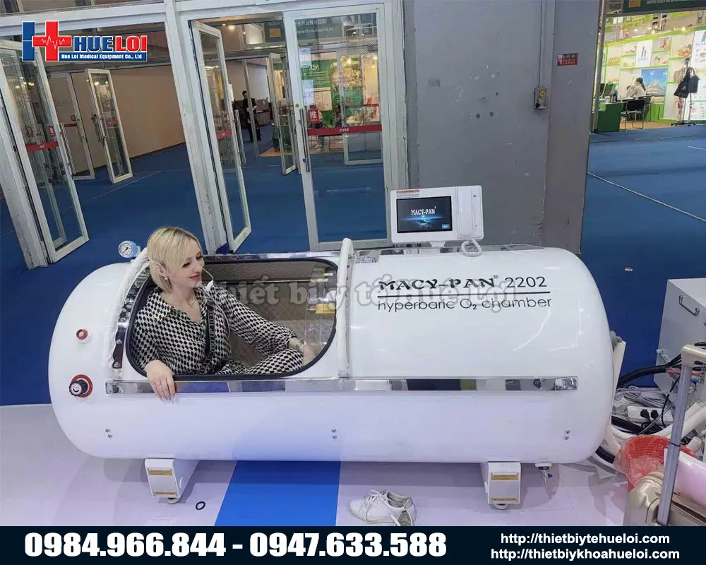 Buồng oxy cao &aacute;p gia đ&igrave;nh ch&iacute;nh h&atilde;ng HP1501