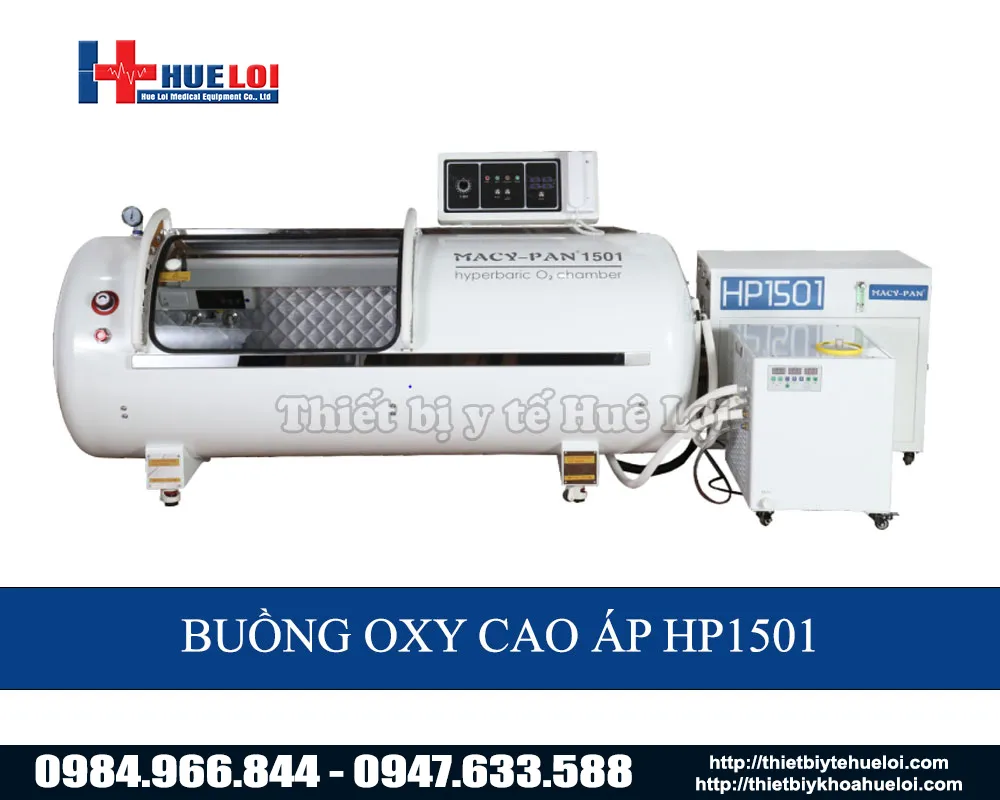 Thiết bị trị liệu oxy &aacute;p suất cao HP1501
