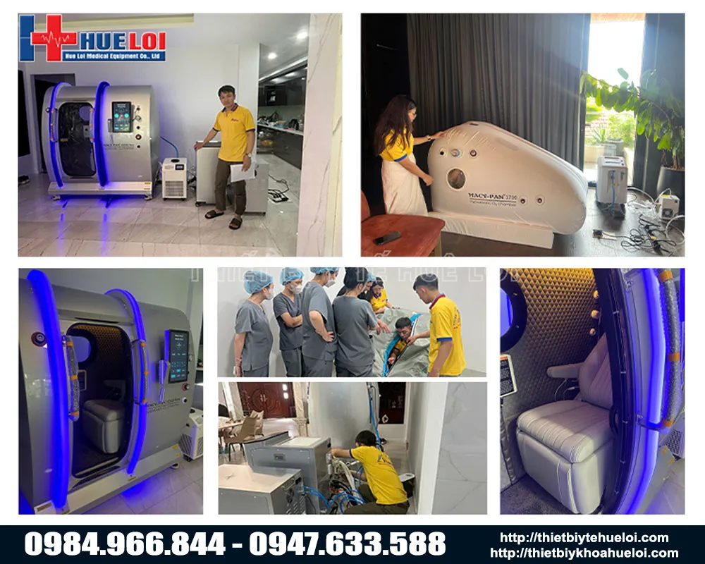 Hu&ecirc; lợi b&agrave;n giao buồng oxy cao &aacute;p