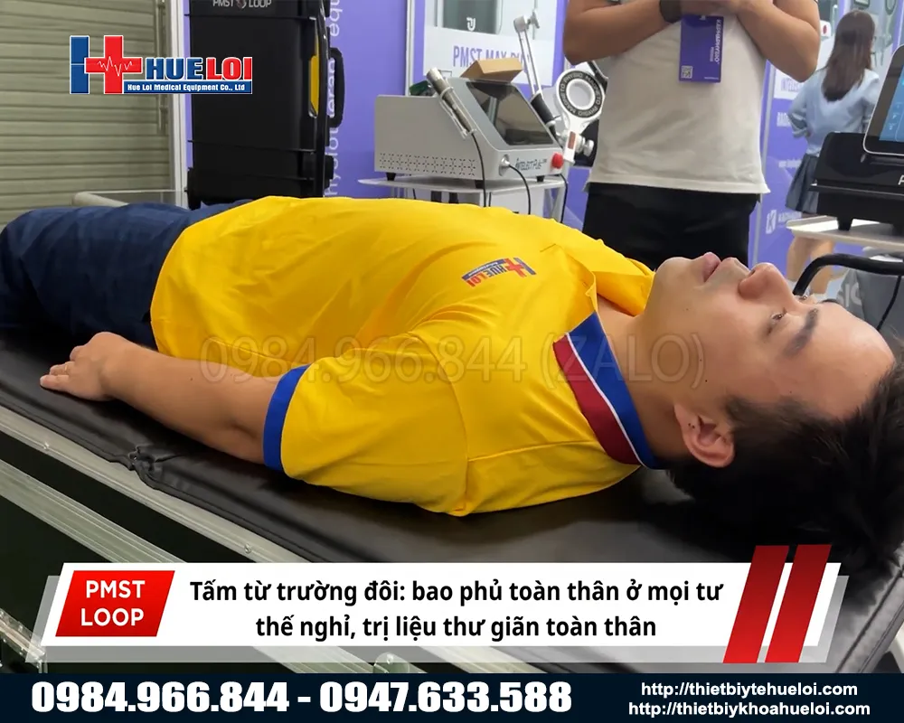 Trị liệu bằng m&aacute;y từ trường pmst loop pro max cao cấp 