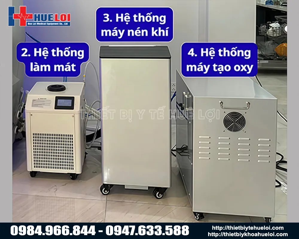 Hệ thống tạo buồng oxy cao &aacute;p He5000mini