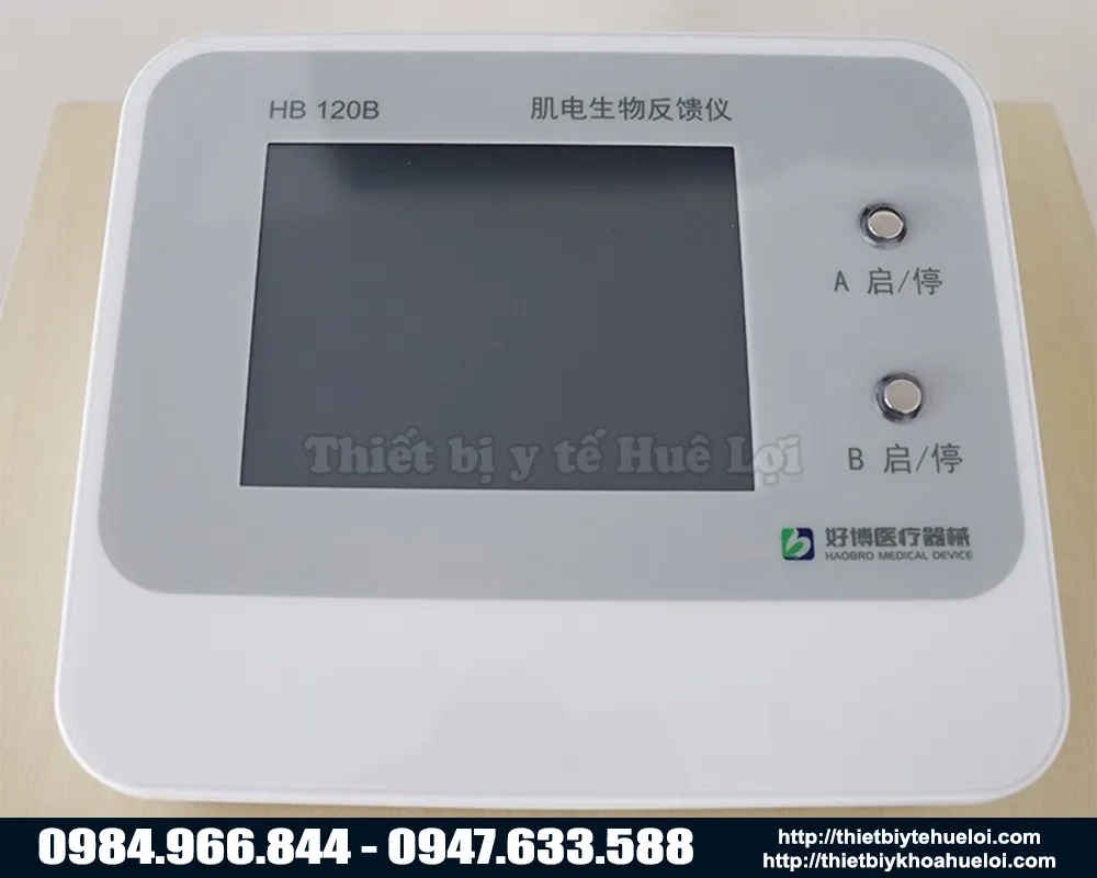 M&aacute;y Tập Phục Hồi Chức Năng Bằng K&iacute;ch Th&iacute;ch Điện Cơ V&agrave; Phản Hồi Sinh Học HB-120B