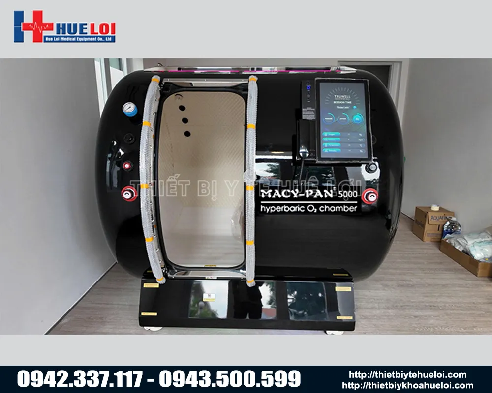 Buồng oxy tăng &aacute;p nhiều người ngồi HE5000