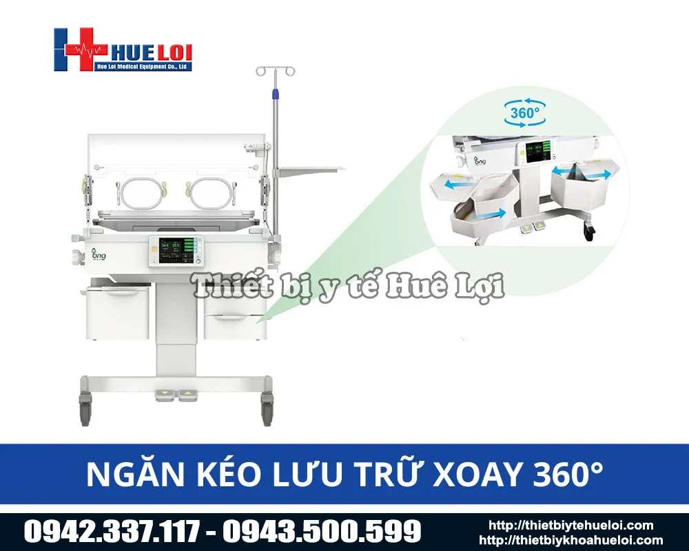 Lồng ấp trẻ sơ sinh ECOLA 3000