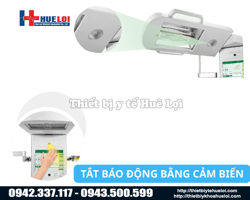 Hệ thống cảm biến vẫy tay máy sưởi ECOSY 830