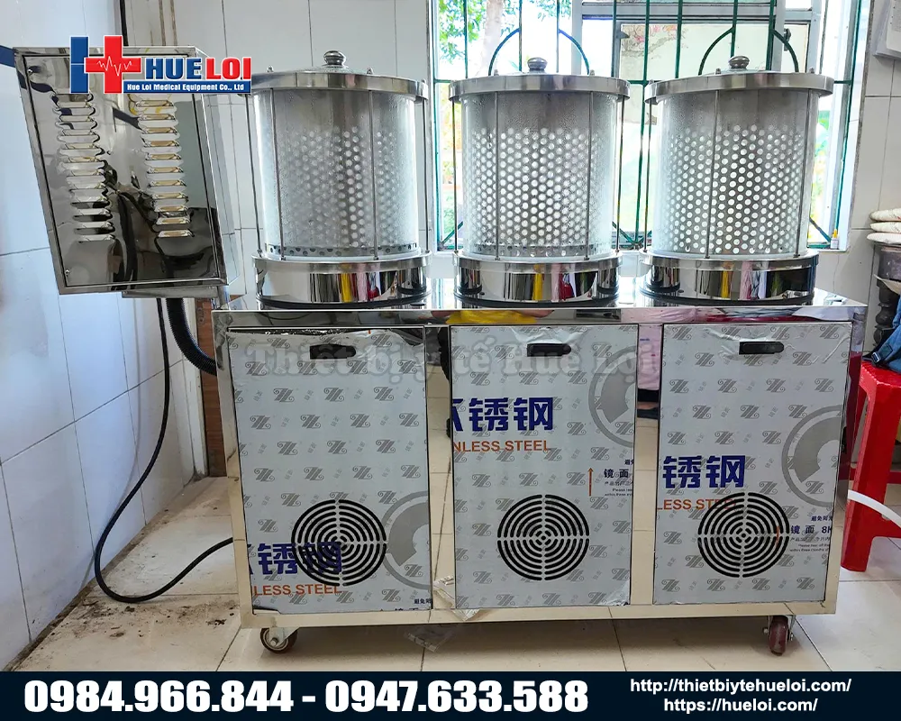 Hệ thống tản nhiệt m&aacute;y sắc kết hợp đ&oacute;ng t&uacute;i c&ocirc;ng suất lớn