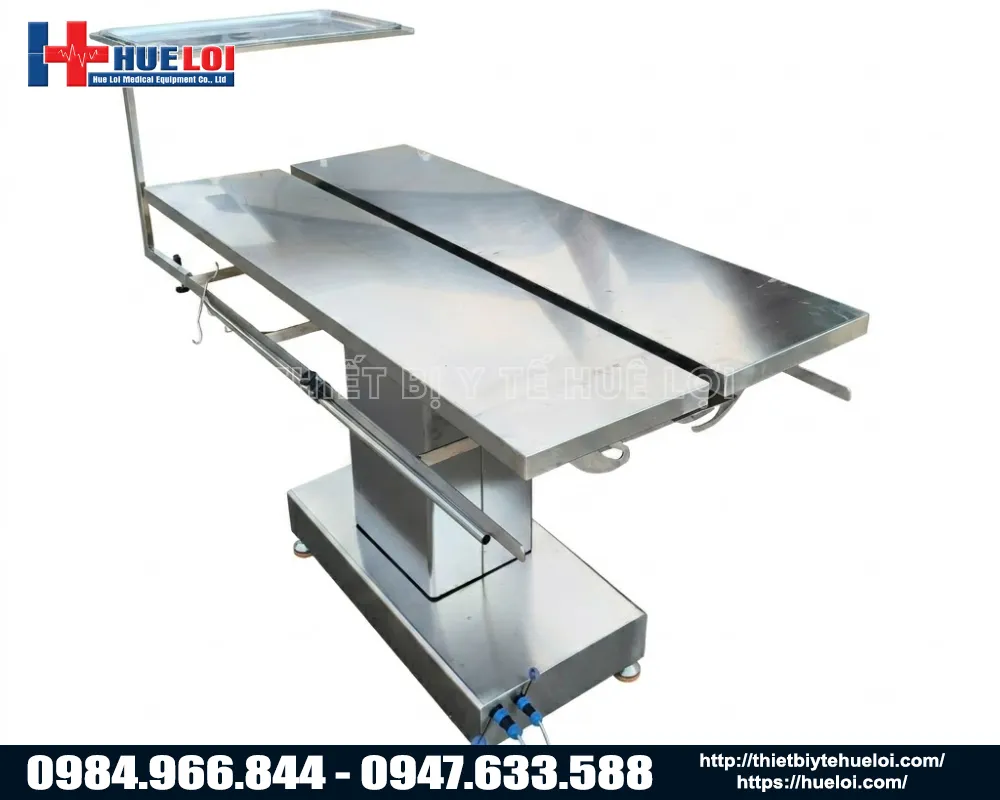 Giường mổ thú y chữ v đa chức năng