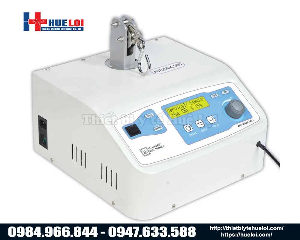 Đầu máy kéo giãn cột sống lưng và cổ autotrac-500