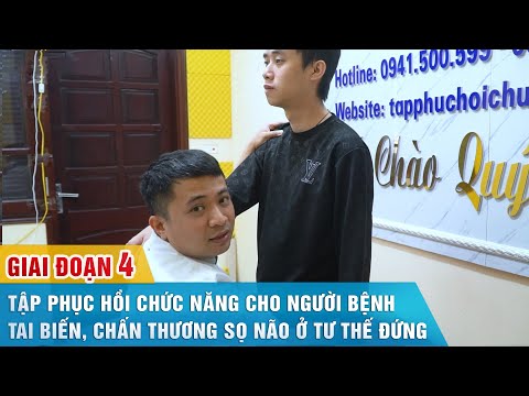 Thumbnail Hướng dẫn tập phục hồi chức năng cho người tai biến, chấn thương sọ não giai đoạn 4