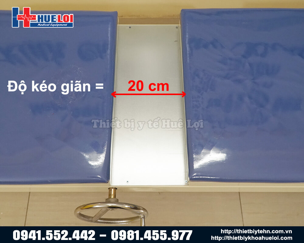 Giường cơ kéo giãn đốt sống cổ và cột sống lưng ( giường cơ)