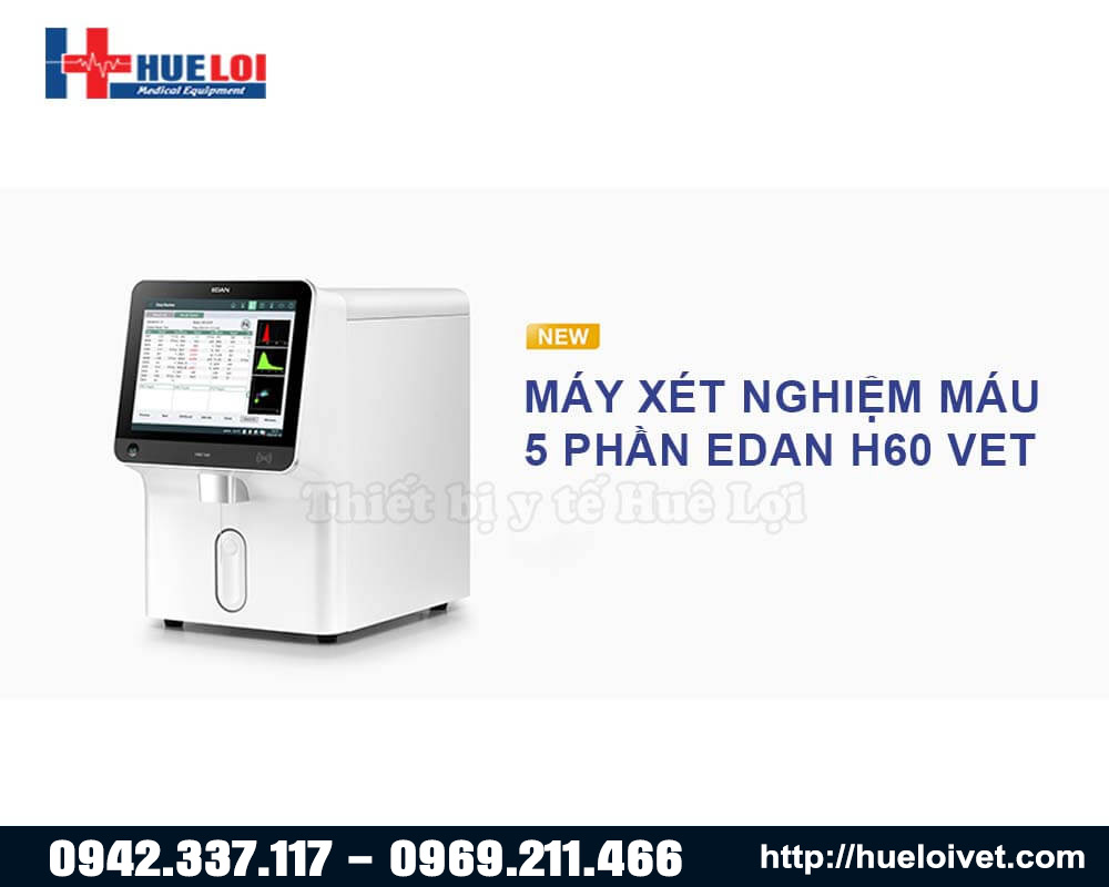 Máy phân tích máu 5 phần EDAN H60 VET