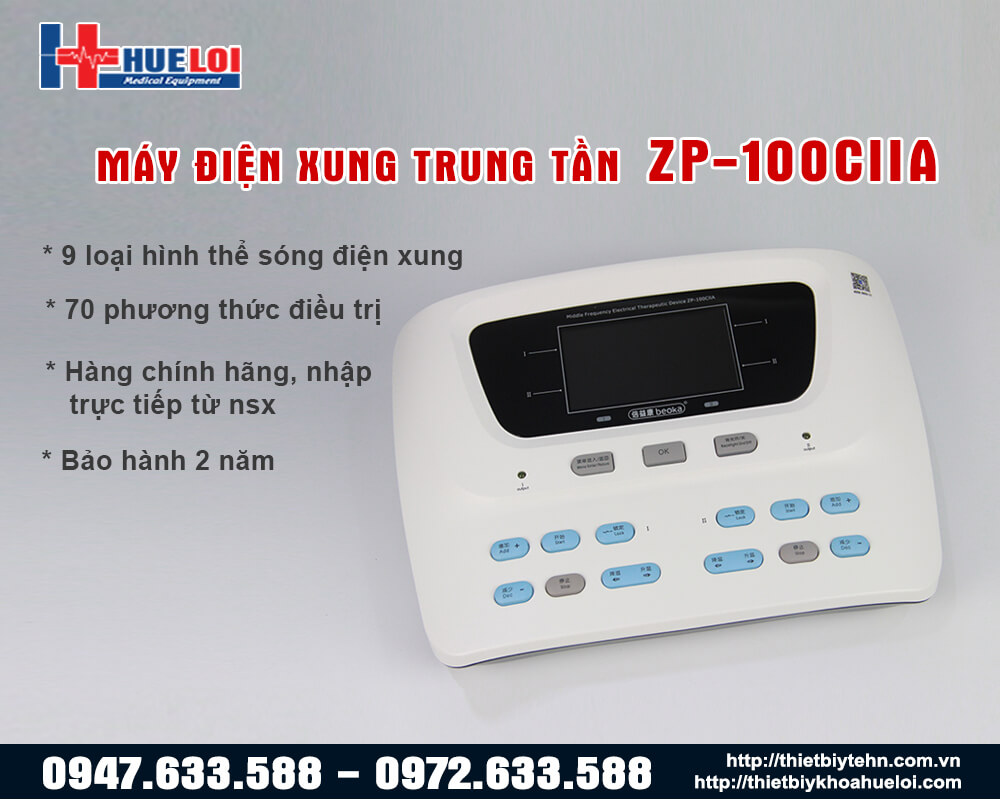 Máy điện xung trung tần trị liệu ZP-100CIIA