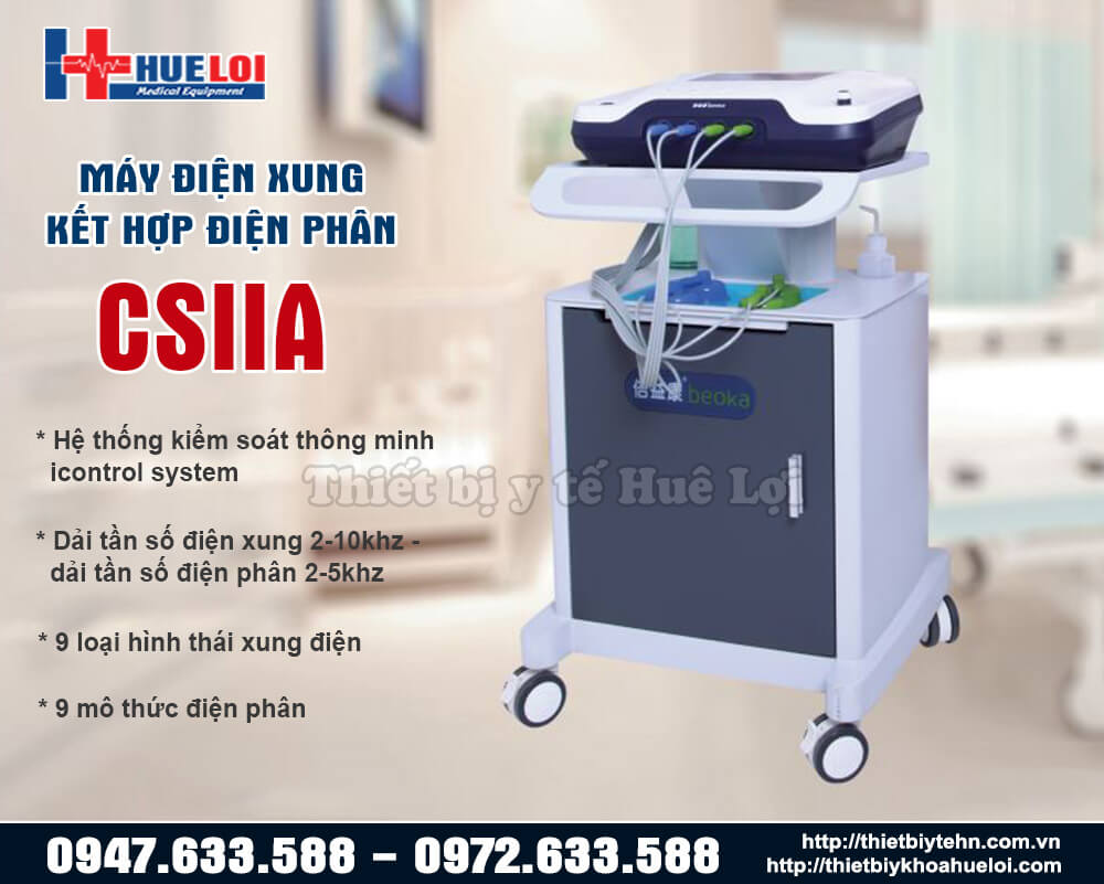 Máy điện xung có giác hút ZP-100 CSIIA