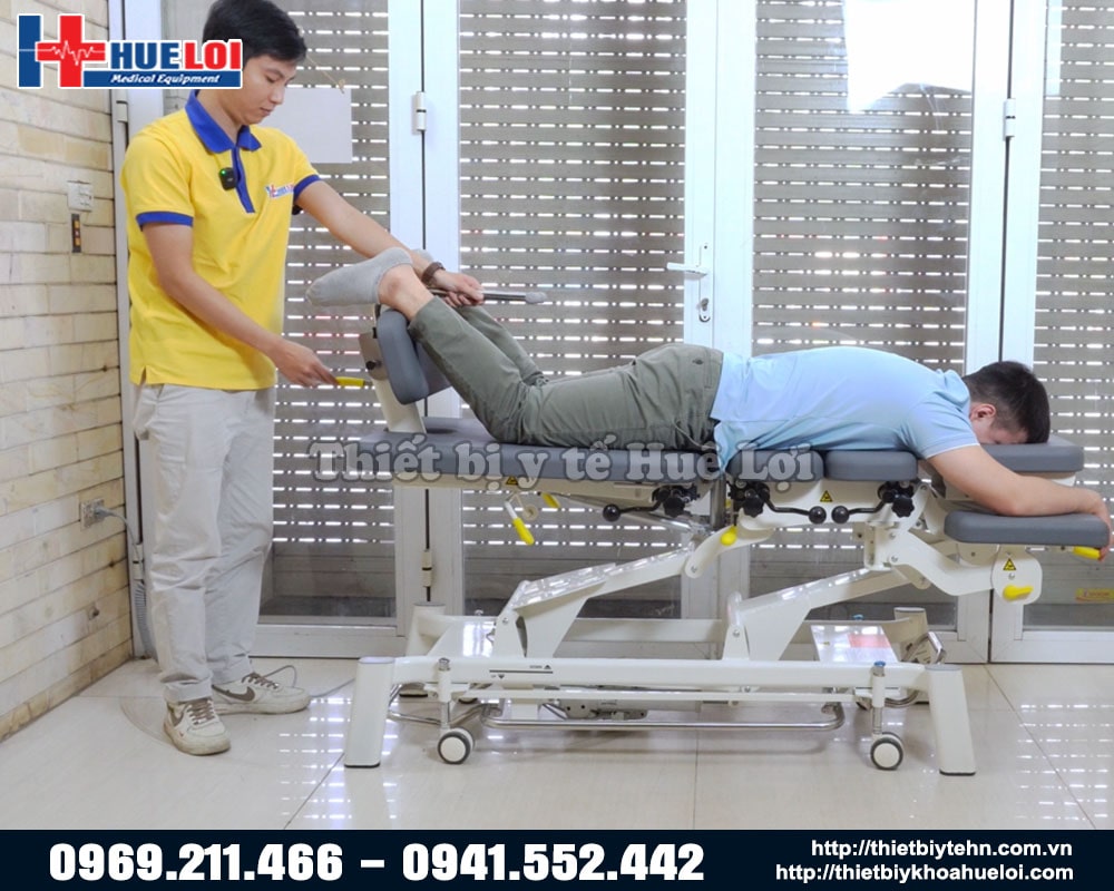 Giường nắn chỉnh cột sống chiropractic thế hệ mới