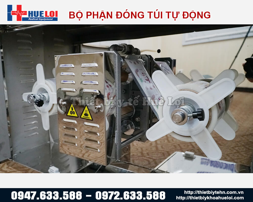 cuộn túi của máy sắc thuốc đông y