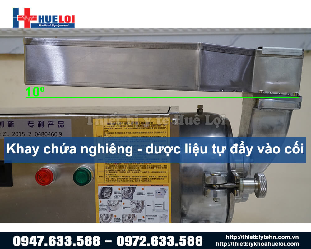 Máy xay thuốc đông y dạng bột cao cấp