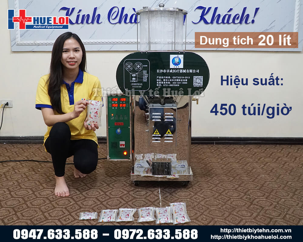 máy đóng túi dược liệu