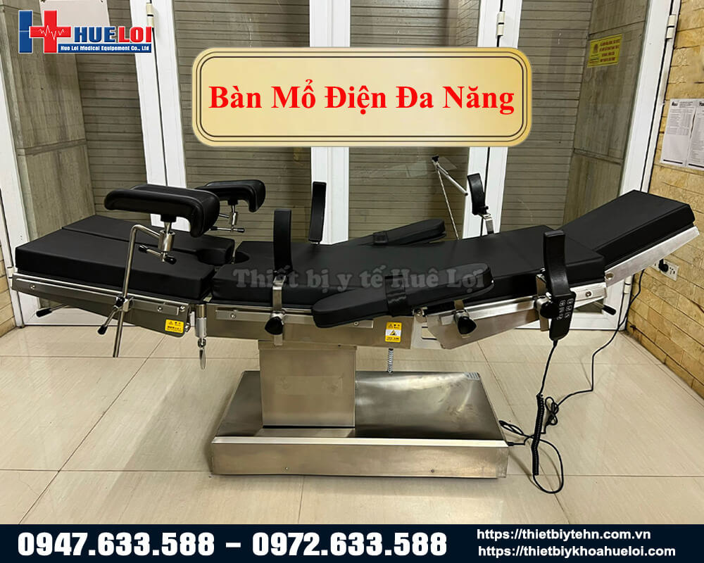 Giường phẫu thuật cao cấp bằng điện